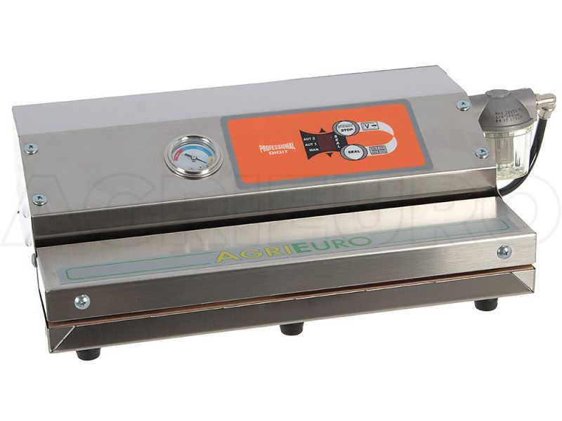 Macchina sottovuoto professionale Euro 380 INOX - Barra saldante da 36.5cm 