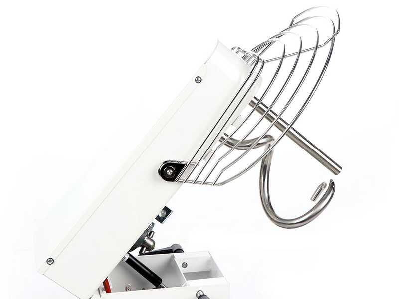 Impastatrice a spirale sollevabile Mixer 4000 T Deluxe - Da 32 Kg trifase a 1 velocit&agrave;