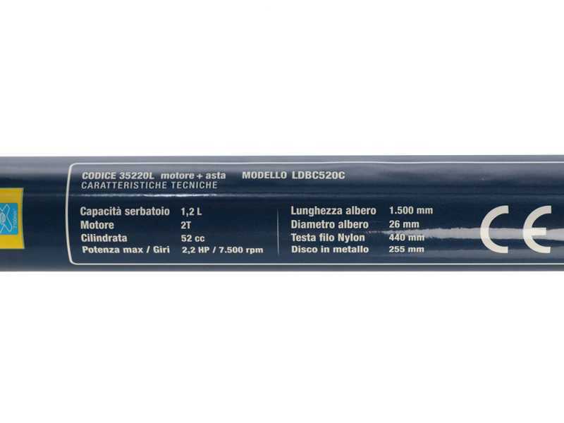 Hyundai LDBC520C - Decespugliatore a scoppio a benzina 2 tempi - 52 cc