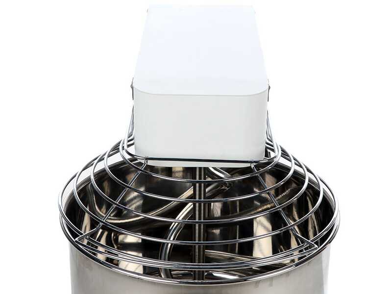 Mixer 2000 T-2G DIG - Impastatrice a spirale - Da 16 Kg trifase a 2 velocit&agrave; - Schermo digitale