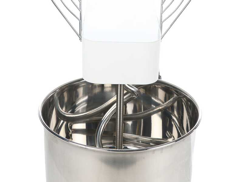 Mixer 2000 T-2G DIG - Impastatrice a spirale - Da 16 Kg trifase a 2 velocit&agrave; - Schermo digitale