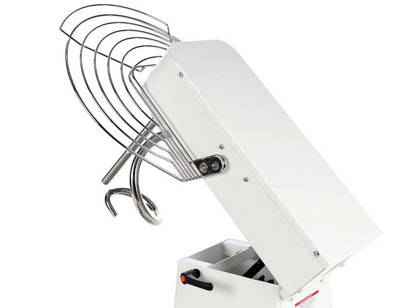 Mixer 4000 T-2G Deluxe DIG - Impastatrice a spirale sollevabile - Da 32 Kg trifase a 2 velocit&agrave; -  Schermo digitale