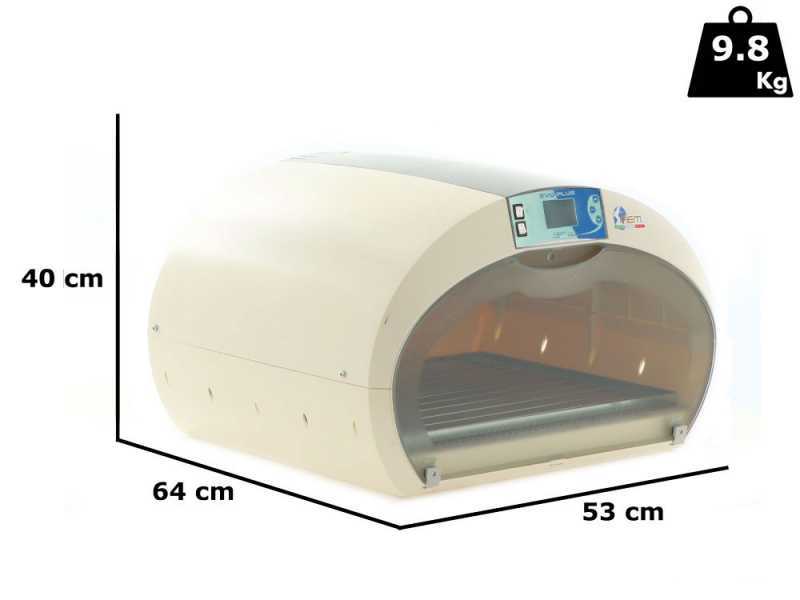 FIEM Cosmo Evo Plus 72 - Incubatrice per uova automatica - 72 uova
