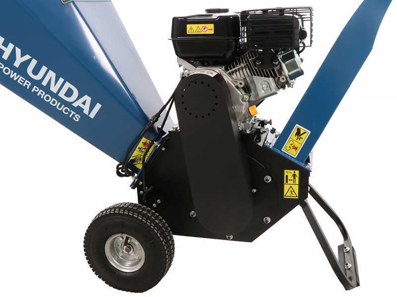 Hyundai HY65H-GS - Biotrituratore a scoppio - Motore benzina 6,5 HP