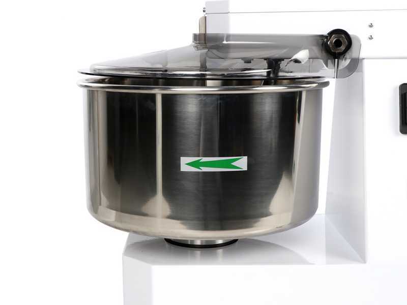 Fimar 40LN - Impastatrice a spirale - Trifase - 36 Kg