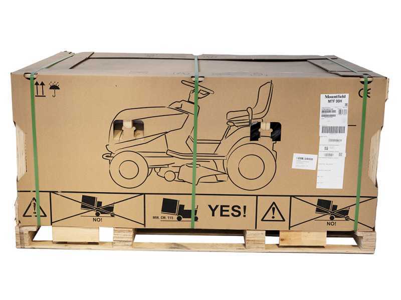 Mountfield MTF 98H - Trattorino tosaerba con cambio idrostatico e cesto di raccolta 240 L