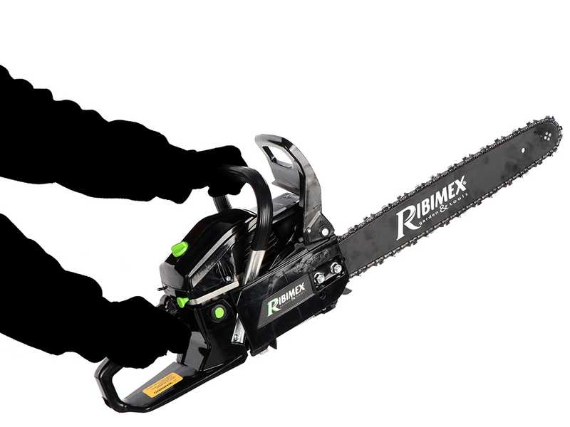 Ribimex PRTRT451 - Motosega a scoppio da taglio - Lama da 45cm