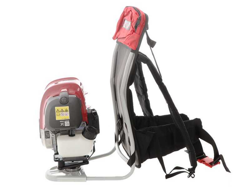 Blue Bird GX50 - Scuotitore con gancio a scoppio cm 280 motore a zaino Honda - Scuotiolive
