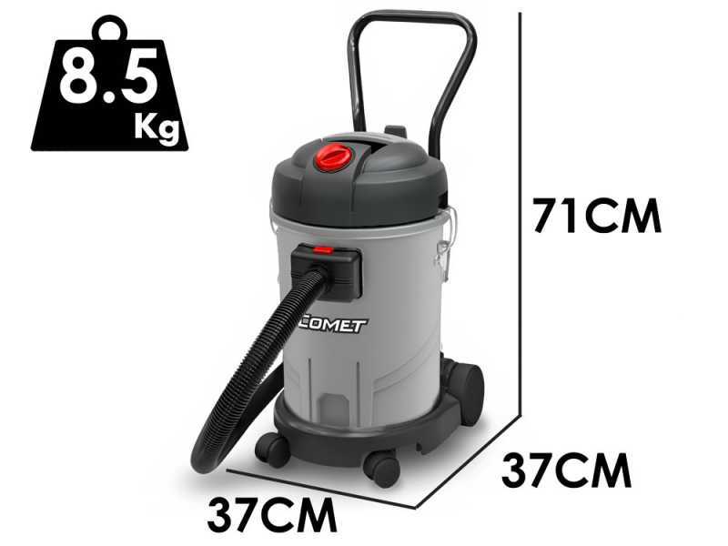 Comet CVP 130 P - Bidone Aspiratutto - 30 lt - Polvere e Liqudi - 1400W