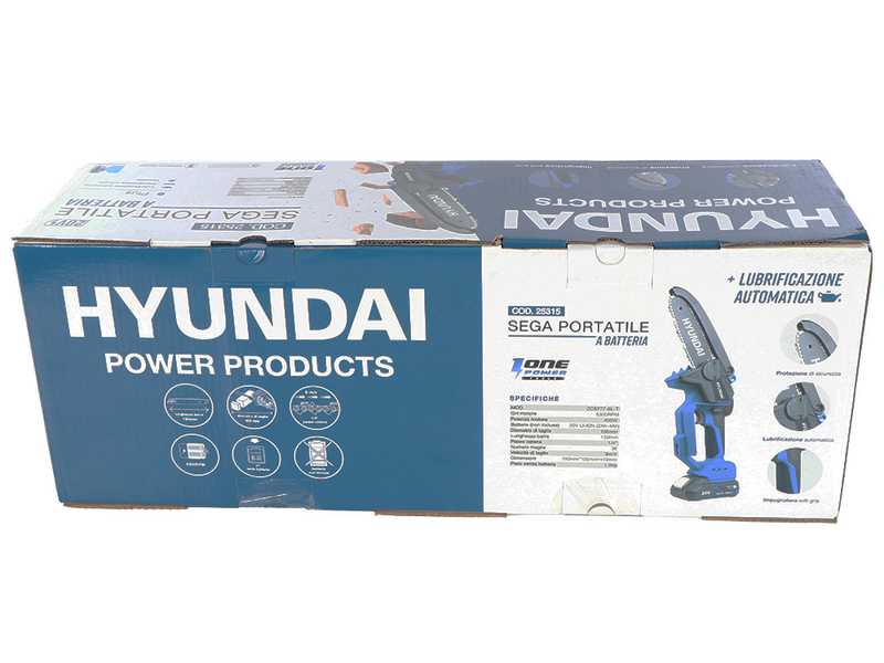 Hyundai ZCS777-6L-T - Potatore manuale a batteria - 20 V - SENZA BATTERIA E CARICABATTERIA