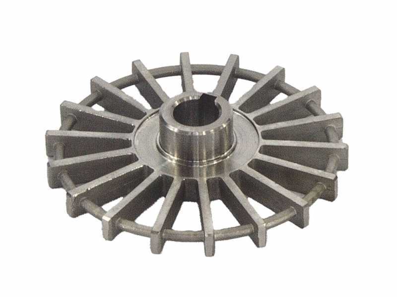 Tellarini ALM 20-SR - Pompa elettrica da travaso per olio in acciaio inox - Raccordi in INOX dritto+curvo - Scegli i tuoi raccordi!