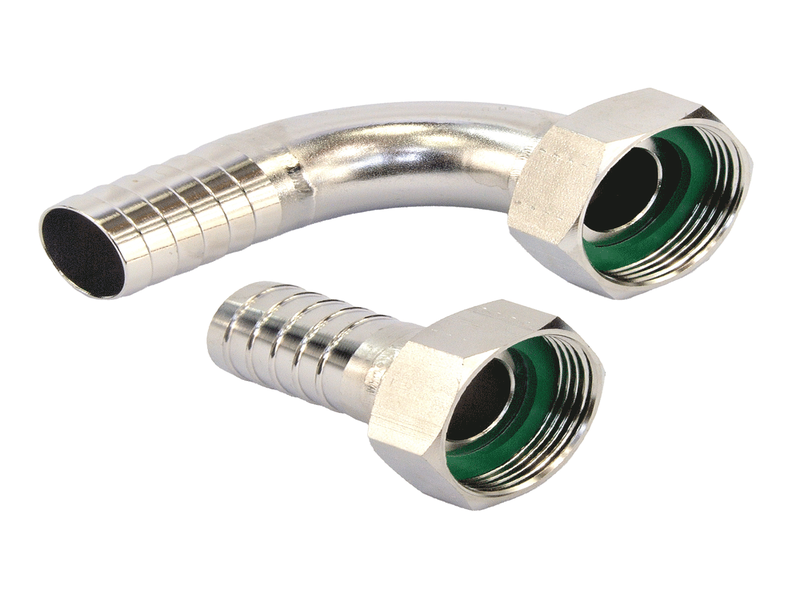 Tellarini ALM 25 MS - Pompa elettrica da travaso in acciaio inox - Raccordi in INOX dritto+curvo - Scegli i tuoi raccordi!