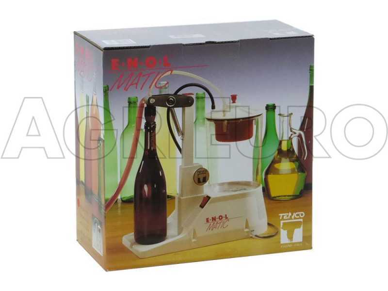 Tenco Enolmatic Birra Inox - Imbottigliatrice riempitrice per birra con beccuccio in acciaio inox