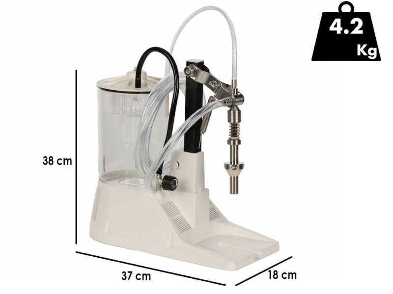 Tenco Enolmatic Birra Inox - Imbottigliatrice riempitrice per birra con beccuccio in acciaio inox