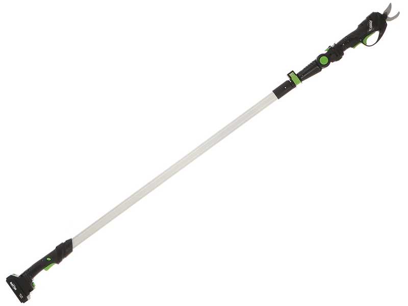 Ribimex PRBAT20/SEC - Forbice elettrica da potatura su asta 147-203 cm - 20V/2Ah