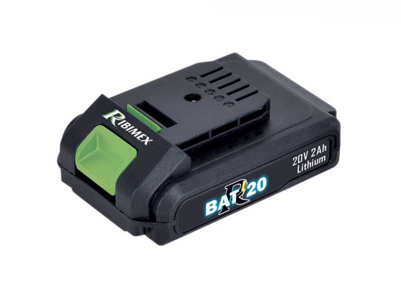 Ribimex PRBAT20/ELAG - Potatore a batteria su asta telescopica - 20V/2Ah
