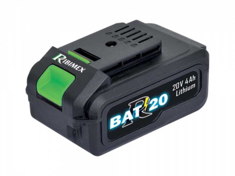 Ribimex PRBAT20/ELAG - Potatore a batteria su asta telescopica - 20V/4Ah