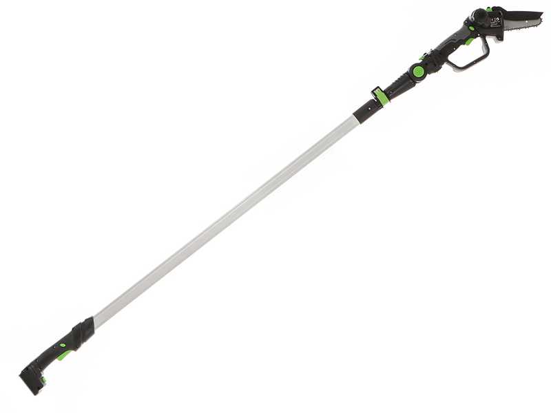 Ribimex PRBAT20/ELAGSB - Potatore a batteria su asta telescopica - SENZA BATTERIA E CARICABATTERIA