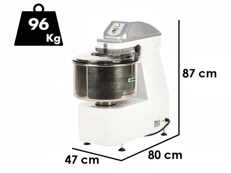 Fimar 38SB - Impastatrice a spirale - 38 Kg