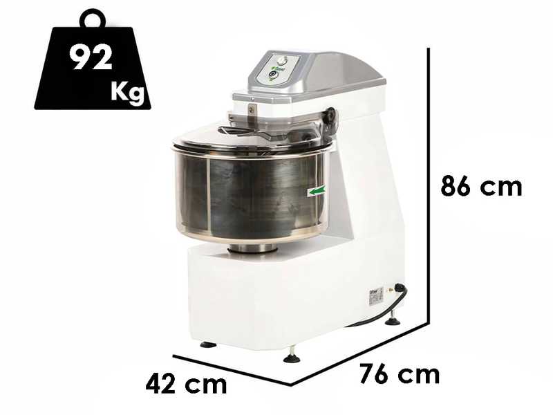 Fimar 25SB - Impastatrice a spirale - Trifase - 25 Kg