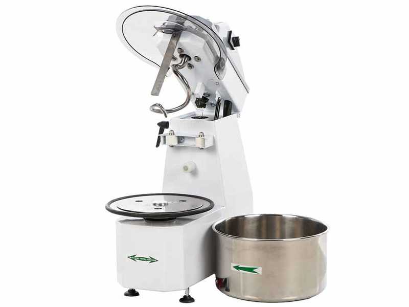 Fimar 38SR - Impastatrice a spirale con testa ribaltabile - Trifase - 2 velocit&agrave;