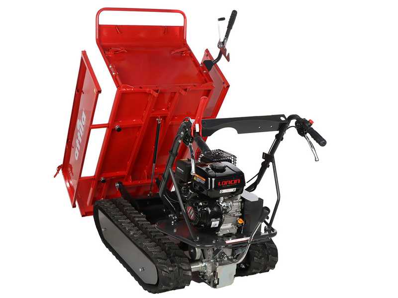 Attila ATT 500 C - Motocarriola cingolata estendibile - Portata 500Kg