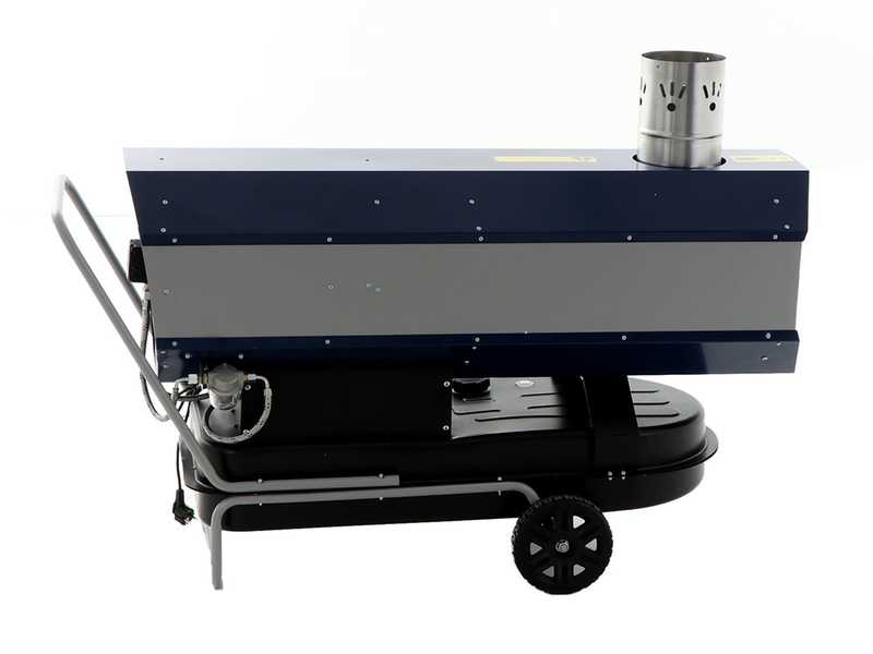 OUTLET - UTILIZZATO PER PROVA - BullMach BM-IDH 50KW - Generatore aria calda diesel - a combustione indiretta