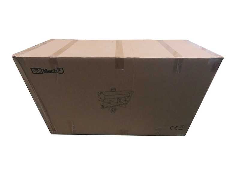 OUTLET - UTILIZZATO PER PROVA - BullMach BM-IDH 50KW - Generatore aria calda diesel - a combustione indiretta