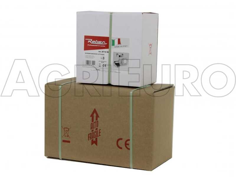 OUTLET - PICCOLI DIFETTI ESTETICI - Reber 70130N - Passapomodoro N.5 INOX - Motore ad induzione professionale da 600W