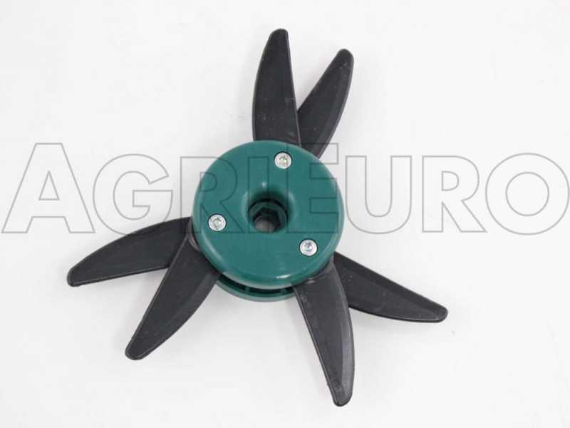 Testina a doppie lame flottanti (con 6 flagelli) New Attila per decespugliatore