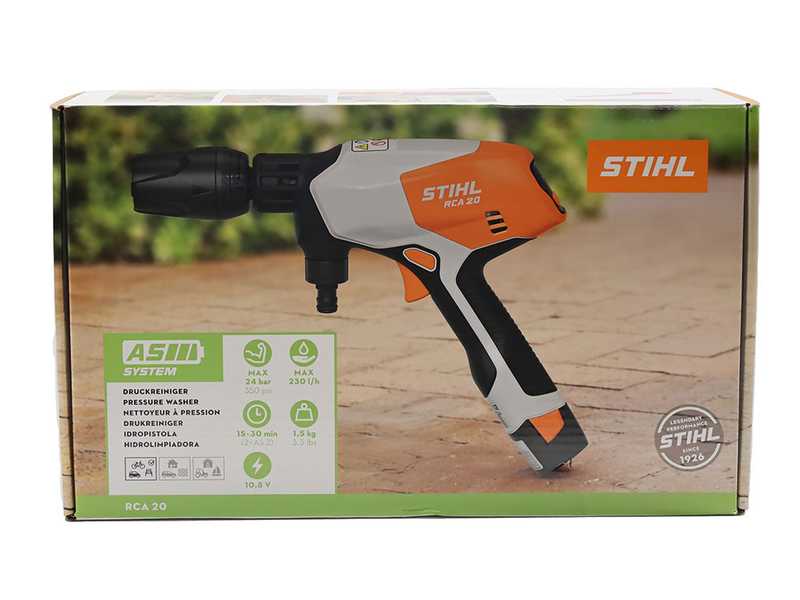 STIHL RCA 20 - Pistola idropulitrice a batteria - 10.8V - SENZA BATTERIE E CARICABATTERIA