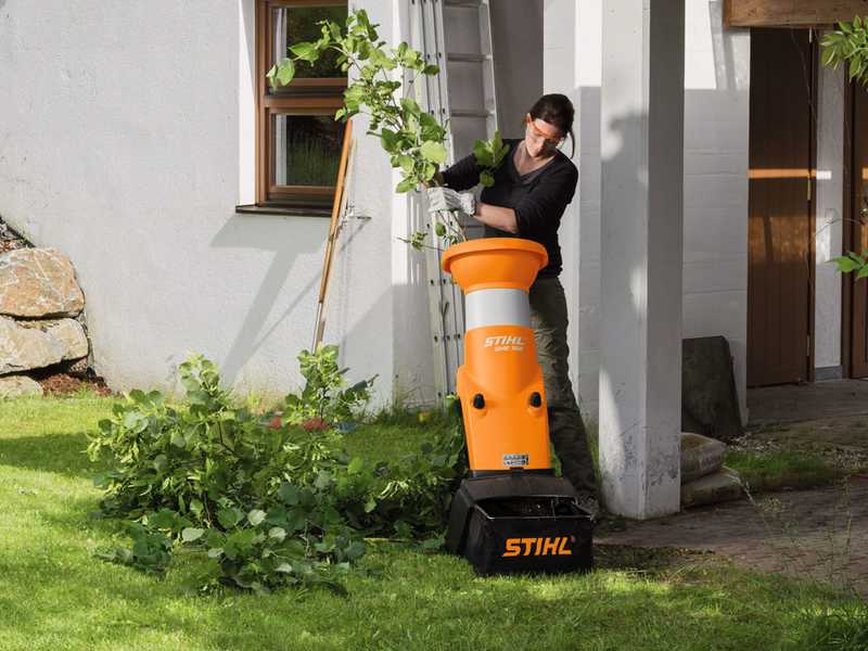 STIHL GHE 150 - Biotrituratore elettrico - Coltelli reversibili