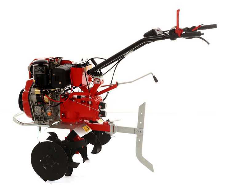 Diesse DS84 - Motozappa diesel 10.5 HP - Vulcan 418cc con Avviamento Elettrico