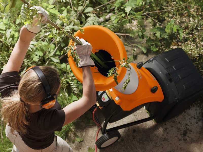 STIHL GHE 250 - Biotrituratore elettrico - Coltelli reversibili