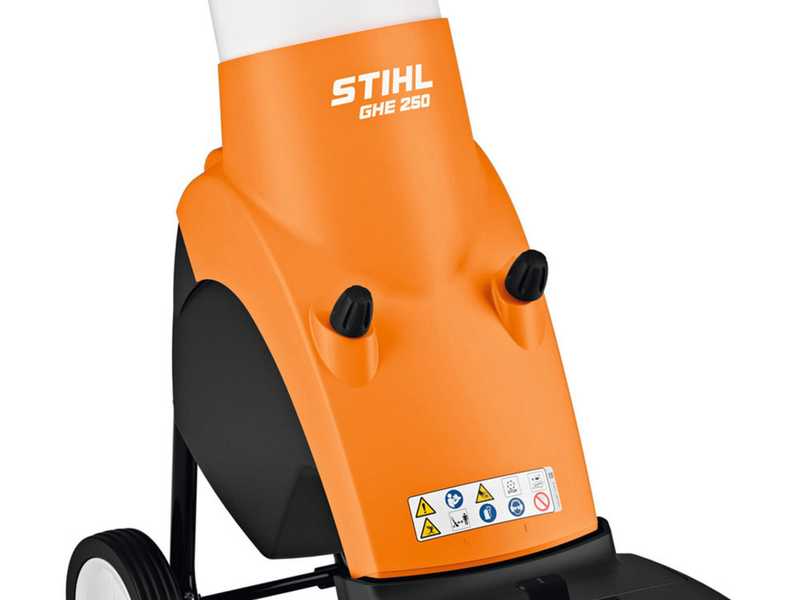 STIHL GHE 250 - Biotrituratore elettrico - Coltelli reversibili