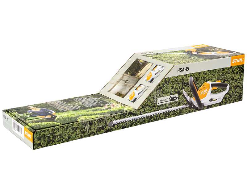 STIHL HSA 45 - Tagliasiepi a batteria integrata - 18V - Lama da 50 cm
