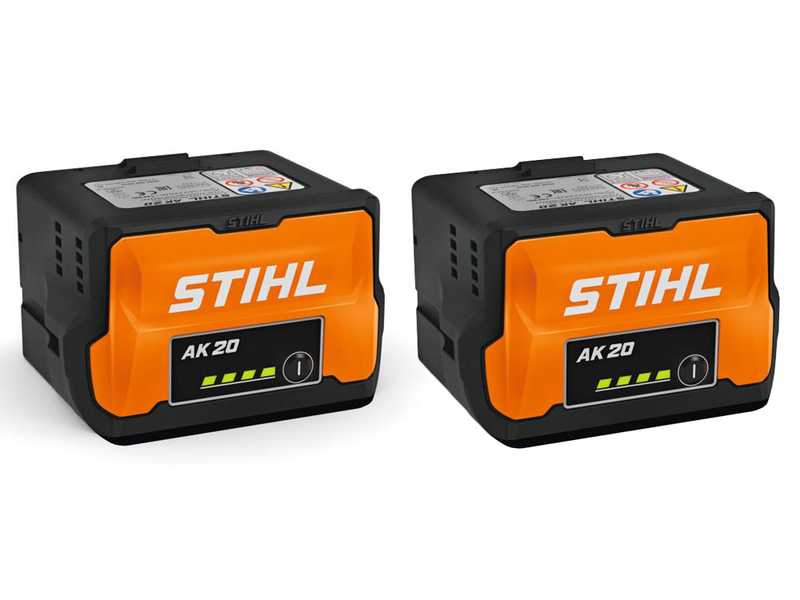 STIHL MSA 60 C-B Set - Elettrosega a batteria da taglio - Barra carving da 30 cm - 2x 36V 4Ah