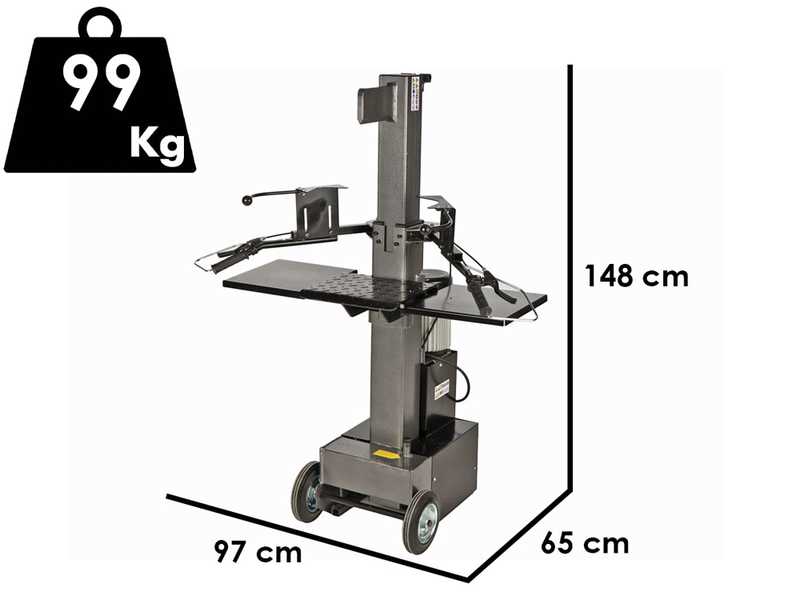 Blackstone EVL 8-55 - Spaccalegna elettrico - Verticale