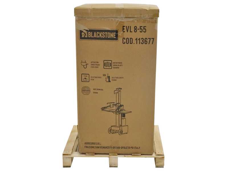Blackstone EVL 8-55 - Spaccalegna elettrico - Verticale