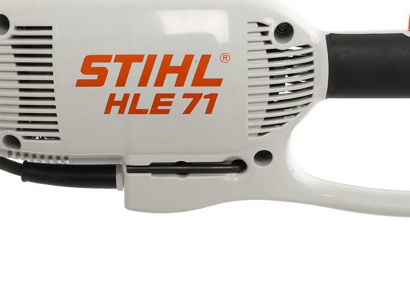 STIHL HLE 71 - Tagliasiepi elettrico su asta di prolunga con testa orientabile - Lama da 50 cm