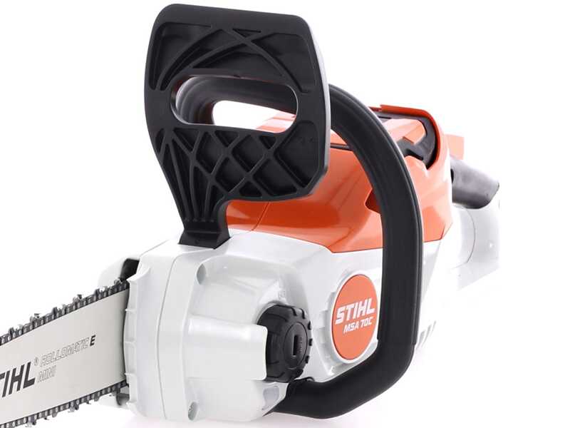 STIHL MSA 70 C-B Set - Elettrosega da taglio con batteria AK 30 S - 36V 5Ah - Barra carving da 30 cm