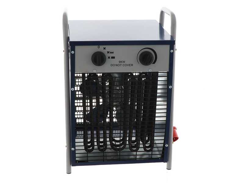 OUTLET - DA ESPOSIZIONE - BullMach BM-EFH 9H - Generatore di aria calda trifase con ventilatore - 9kW