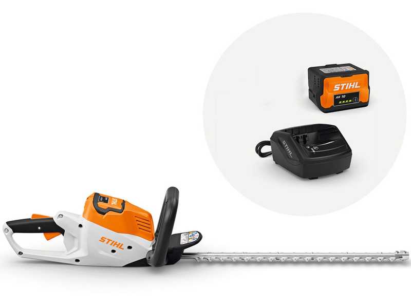 STIHL HSA 50 - Tagliasiepi a batteria - 36V 2Ah - Lama 50cm