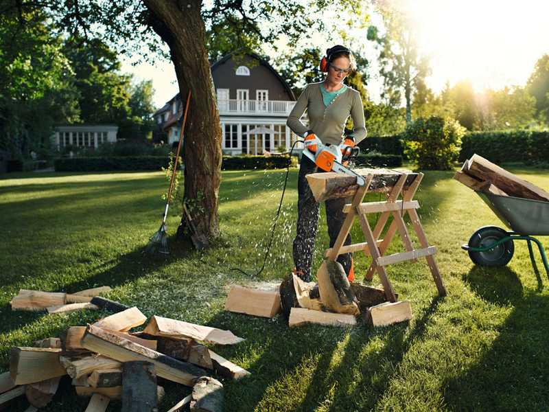 STIHL MSE 141 - Elettrosega da taglio - Lama da 30 cm