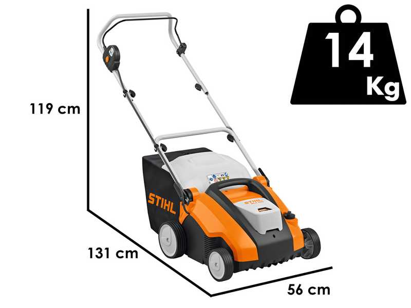 STIHL RLA 240 - Arieggiatore a batteria - 2x 36V - 5Ah