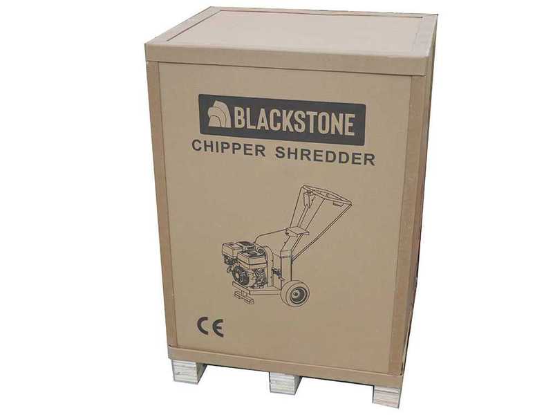 BlackStone DSP 70 J - Biotrituratore a scoppio  - Motore a benzina da 212cc