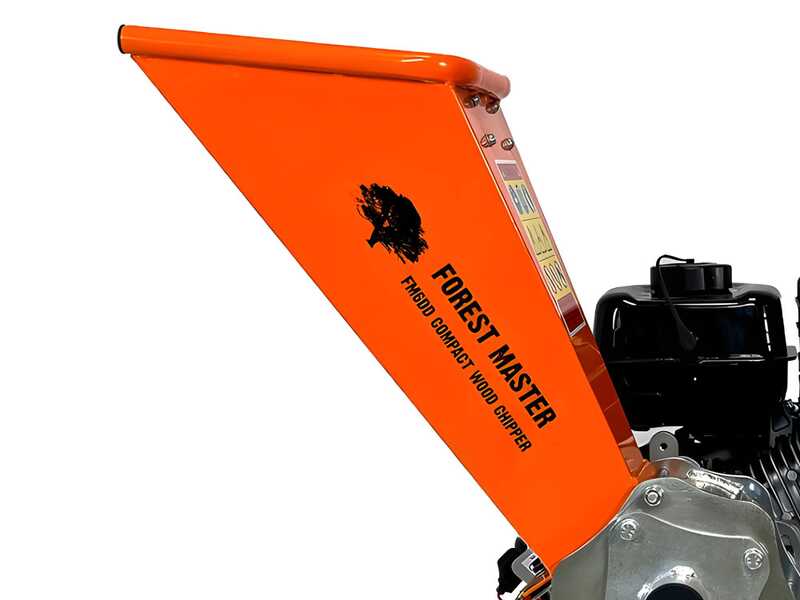 Forest Master FM6DD-MUL - Biotrituratore a scoppio  - Motore a benzina LCT da 6 HP