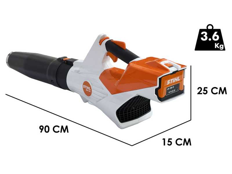 STIHL BGA 60 - soffiatore a batteria - 36V - SENZA BATTERIA E CARICABATTERIA