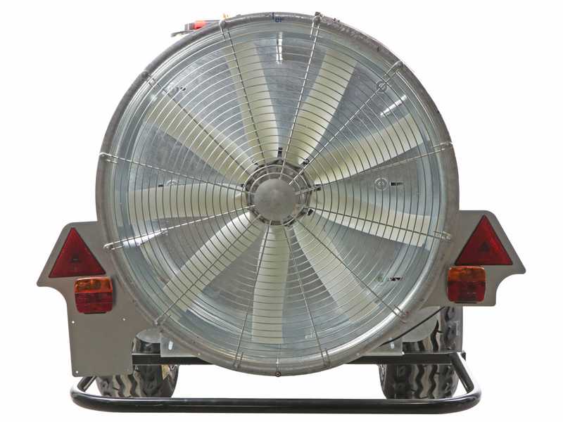 Atomizzatore trainato Gray T Car 1500/90 con attacco a trattore per irrorazione - Capacit&agrave; 1500L - Pompa AR1203