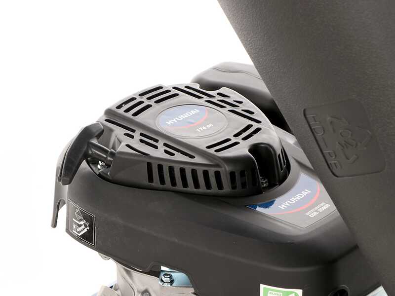 Hyundai SC225-HP175 - Biotrituratore a scoppio - Motore a benzina 6 HP